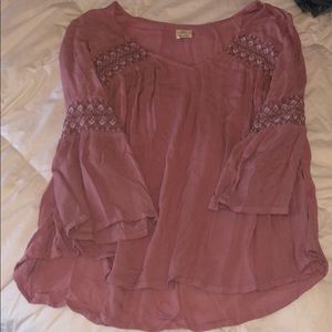 O’Neill boho long sleeve top